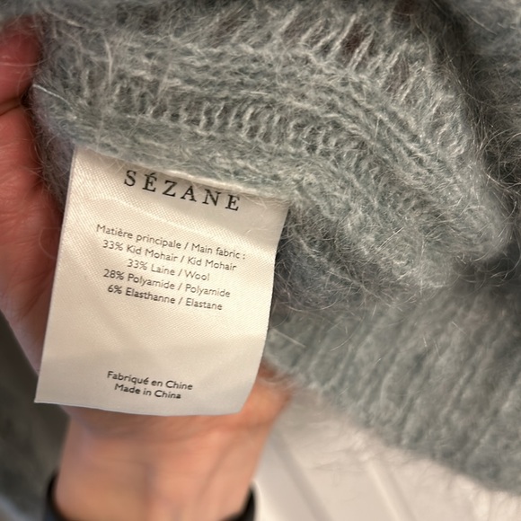 Sezane mohair sweater - Picture 3 of 4
